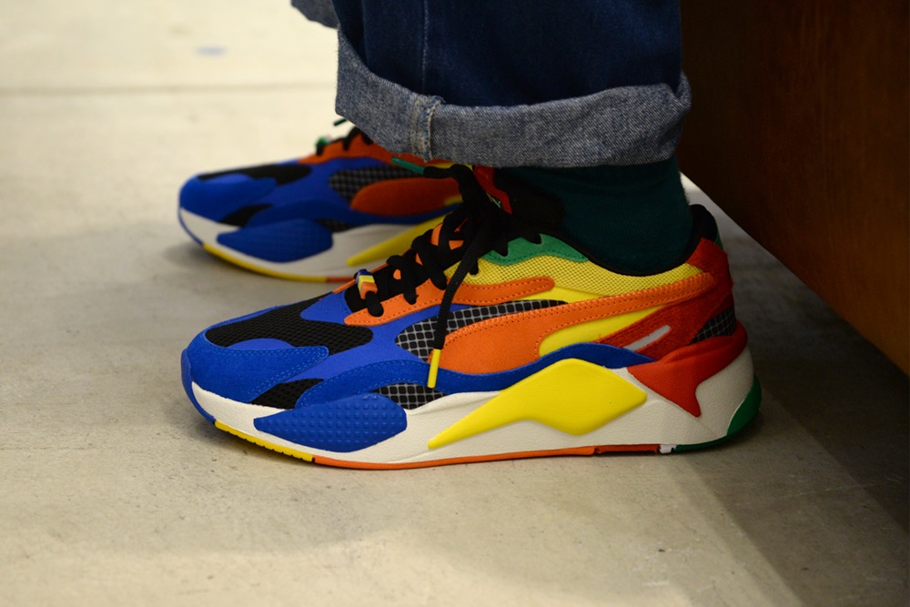 プーマ RS-X3 ルービックス PUMA RS-X3 RUBIKS ルービックキューブ コラボモデル