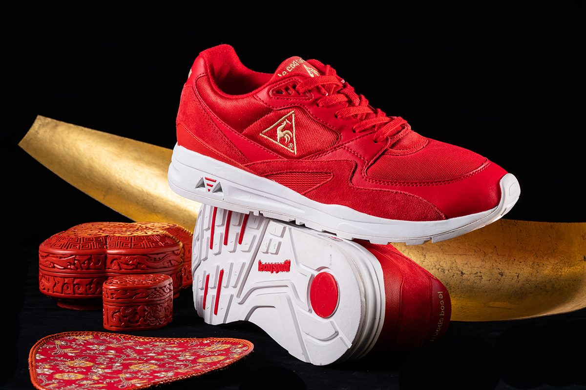 le coq sportif ルコックスポルティフ LCS R 800 Chinese Red