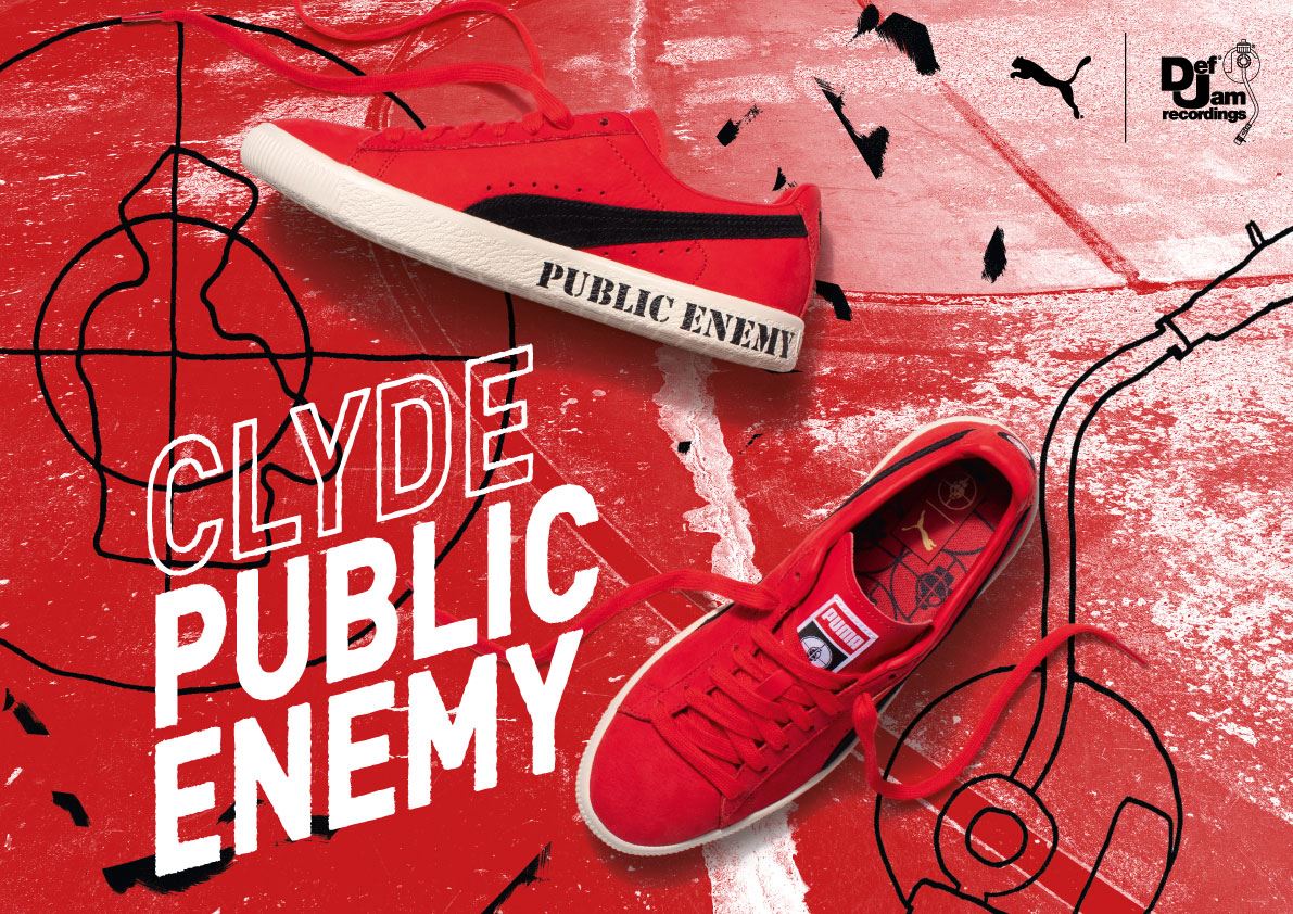 プーマ スカイ LX クライド パブリックエネミー PUMA SKY LX CLYDE PUBLIC ENEMY