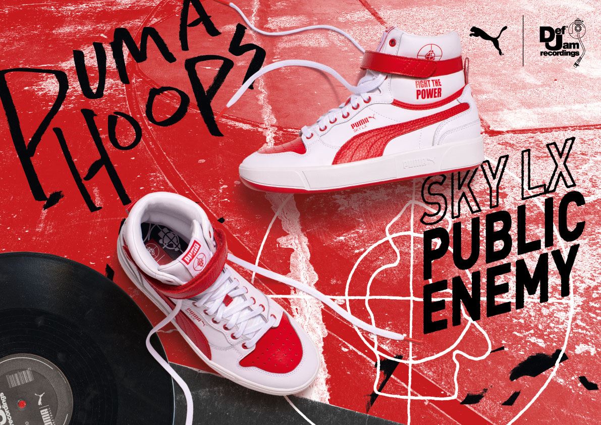 プーマ スカイ LX クライド パブリックエネミー PUMA SKY LX CLYDE PUBLIC ENEMY