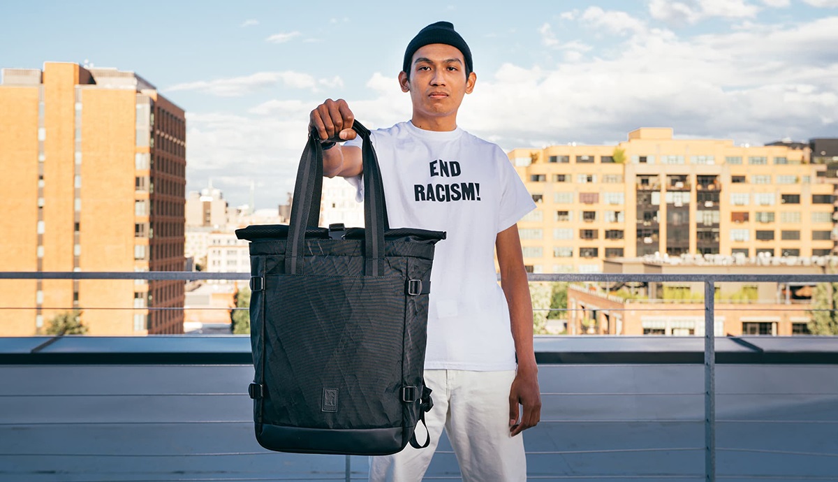 クローム トートバッグ ラコ 3way トート ブラックローム CHROME LAKO 3 WAY TOTE PACK BLCKCHRM