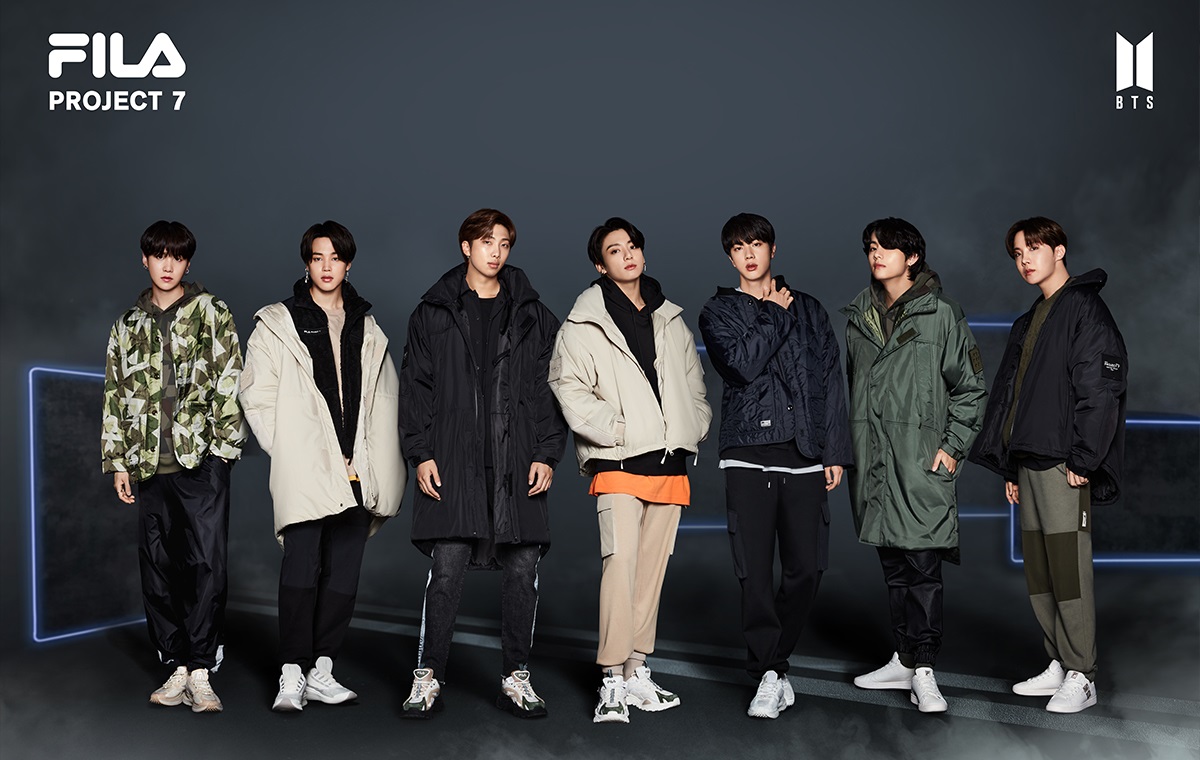 FILA フィラ BTS 防弾少年団 のブロマイド プレゼント