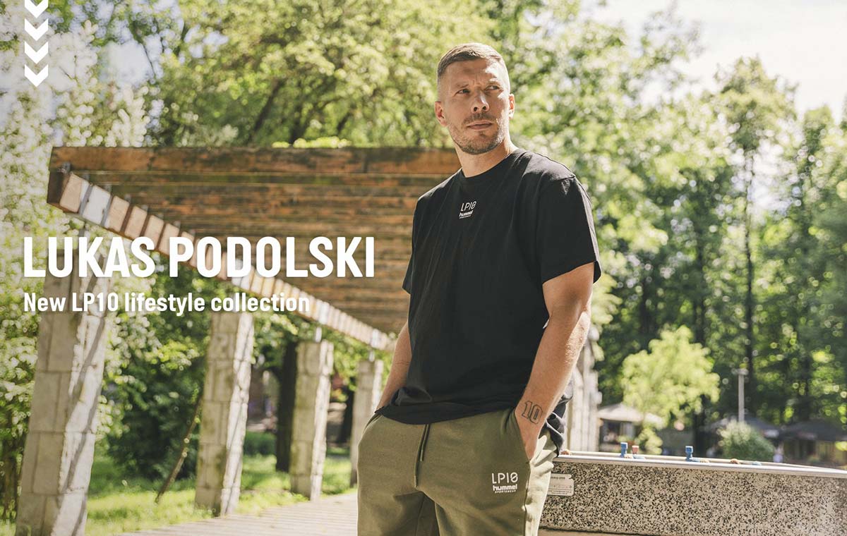 hummel ヒュンメルLP10 COLLECTION ルーカス・ポドルスキ Lukas Podolski