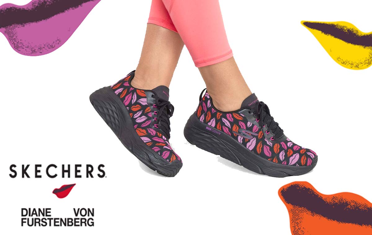 スケッチャーズ  SKECHERS  DVF ダイアン フォン ファステンバーグ 