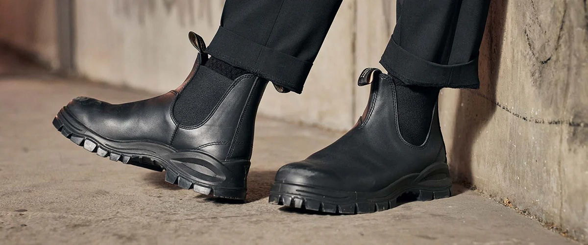 ブランドストーン クラシックス Blundstone CLASSICS BS2246 Navy メンズ レディース スムースレザー サイドゴアブーツ BS2246505