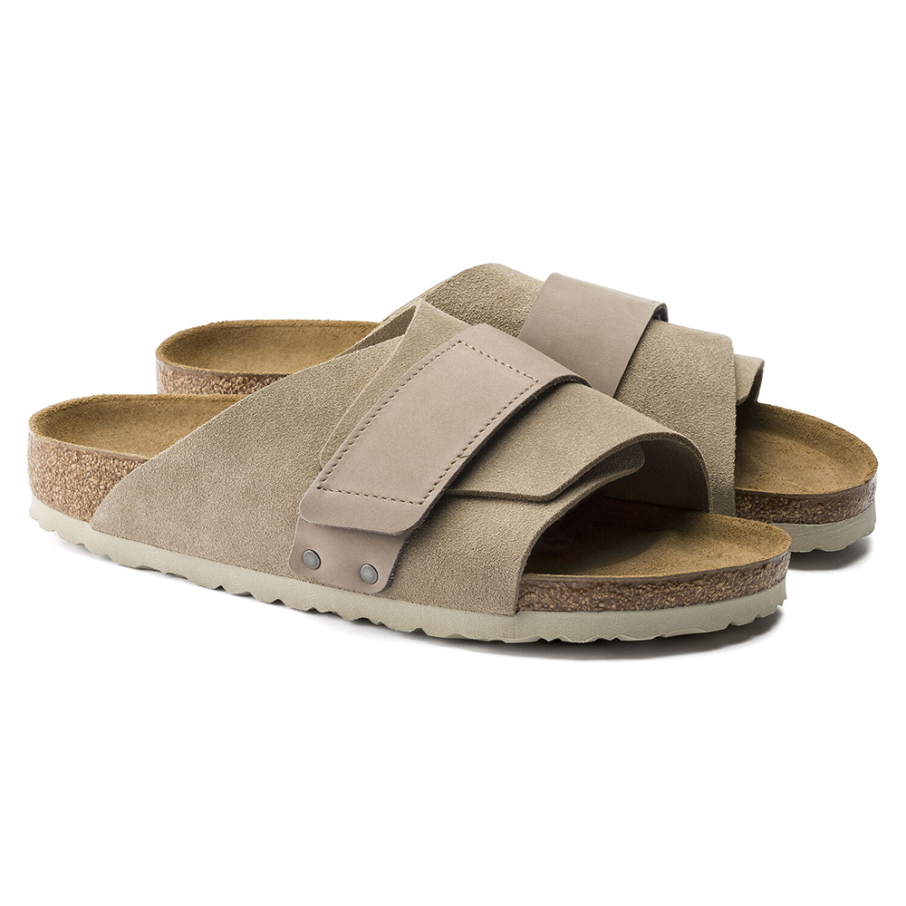 ビルケンシュトック キョウト Birkenstock Kyoto Taupe メンズ サンダル ナロー幅 Gc