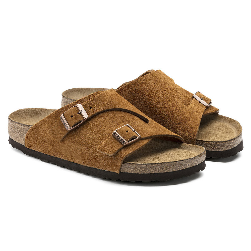 ビルケンシュトック チューリッヒ Birkenstock Zurich Mink メンズ コンフォートサンダル レザー ソフトフットヘッド スエード レギュラー幅 Gc ビルケンシュトック チューリッヒ Birkenstock Zurich Mink メンズ コンフォートサンダル レザー ソフトフットヘッド スエード レギュラー幅 Gc