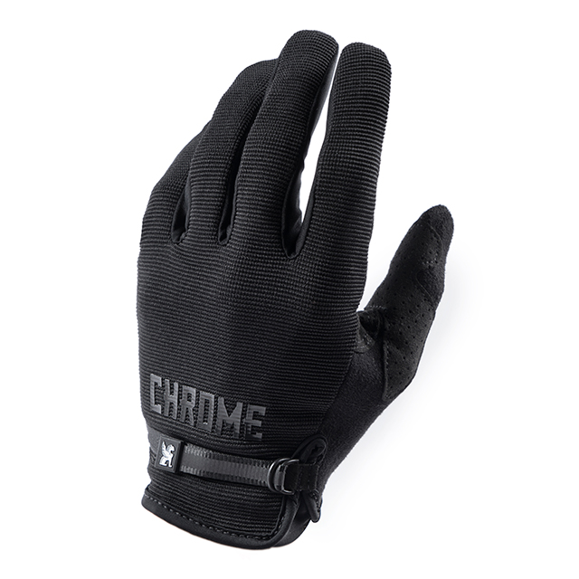 クローム 手袋 バイク グローブ CHROME CYCLING GLOVES GREY/BLACK 自転車 ピスト メッセンジャー タッチパネル対応  CLOTHING ACCESSORIES AC151GYBK