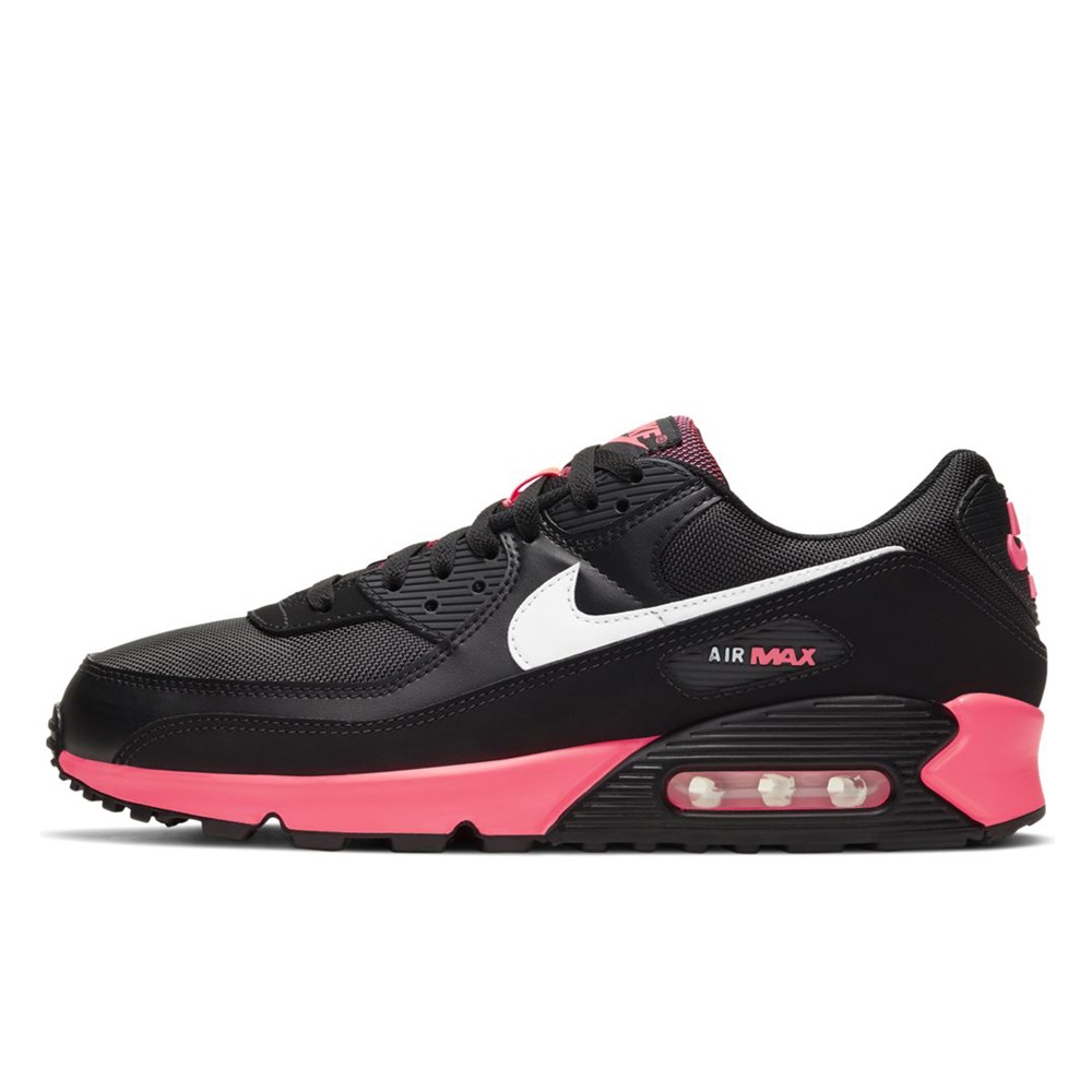 ナイキ エア マックス 90 Nike Air Max 90 ブラック レーサーピンク ホワイト メンズ スニーカー Db3915 003