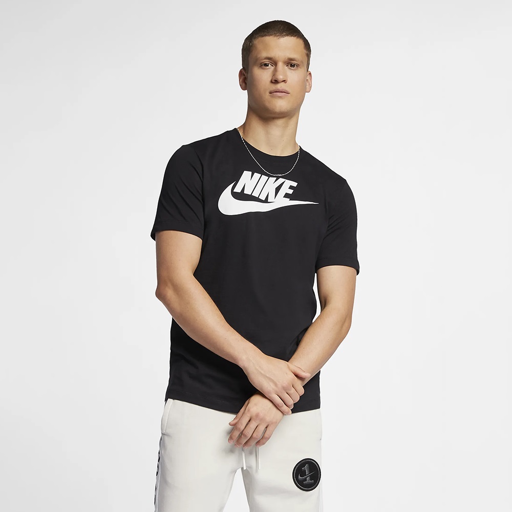 Nike ナイキ メンズ ウェア フューチュラ アイコン S S Tシャツブラック Ar5005 010