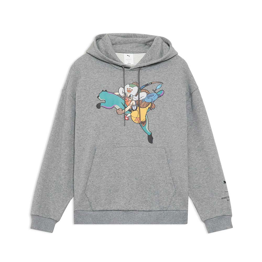 プーマ モンスターハンターワイルズ フーディ フロントプリント PUMA