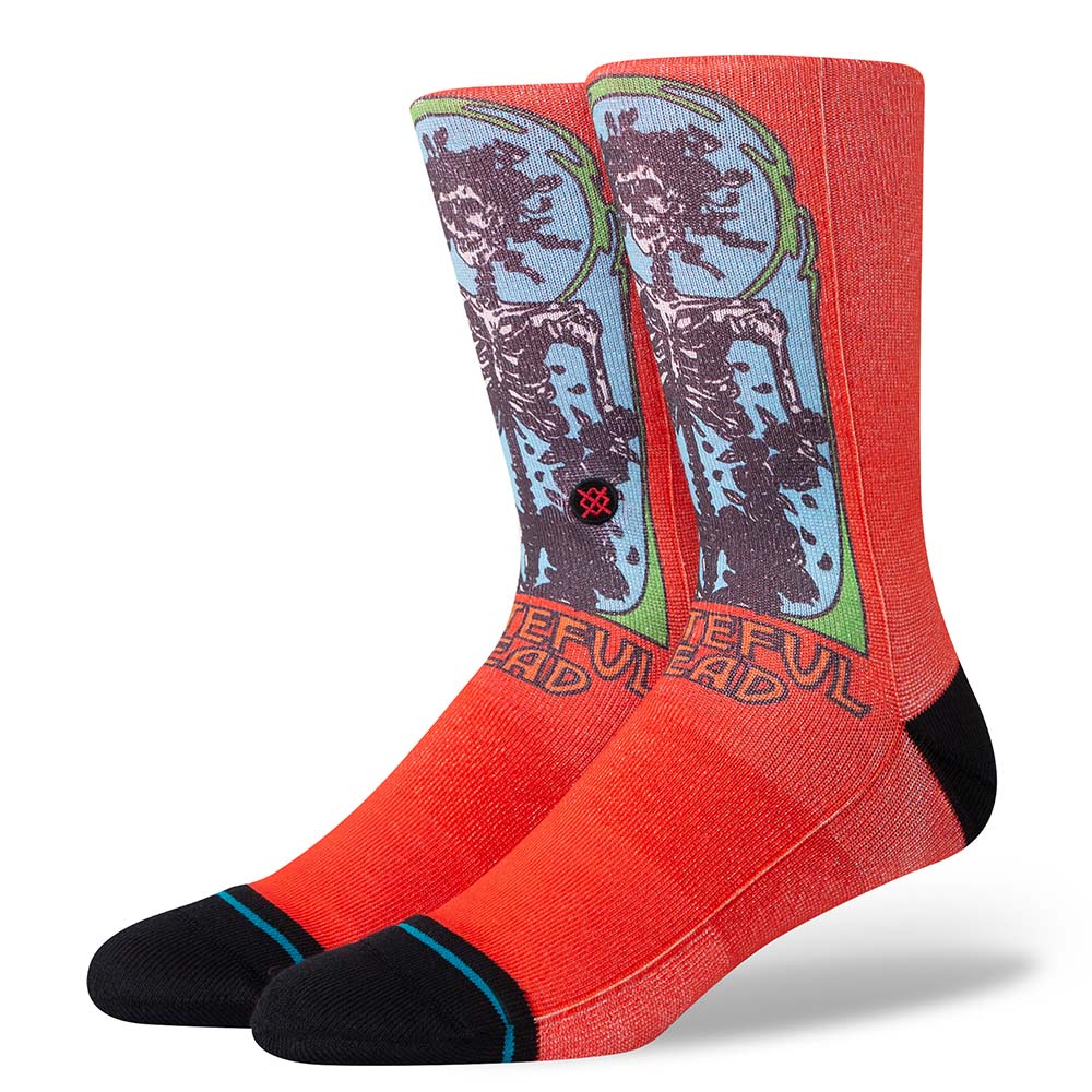 スタンス STANCE FUL WASHED BLACK メンズ ソックス GRATEFUL DEAD グレイトフル　デッド  A555B23FUL#WSB