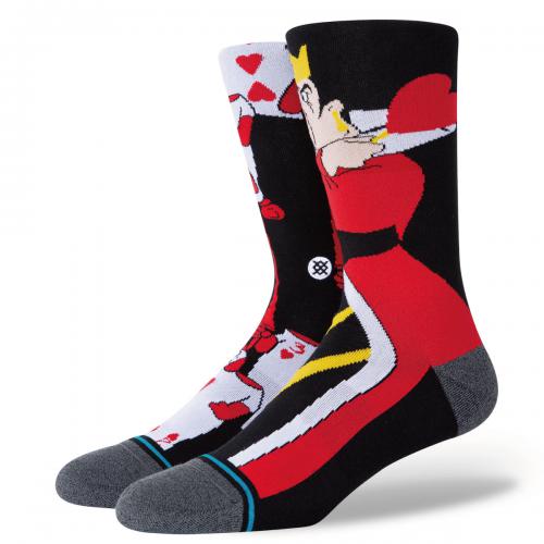 スタンス ソックス Stance Socksoff With Their Heads Black メンズ レディース ソックス 靴下 Disney ディズニー 不思議の国のアリス A556a21off Blk