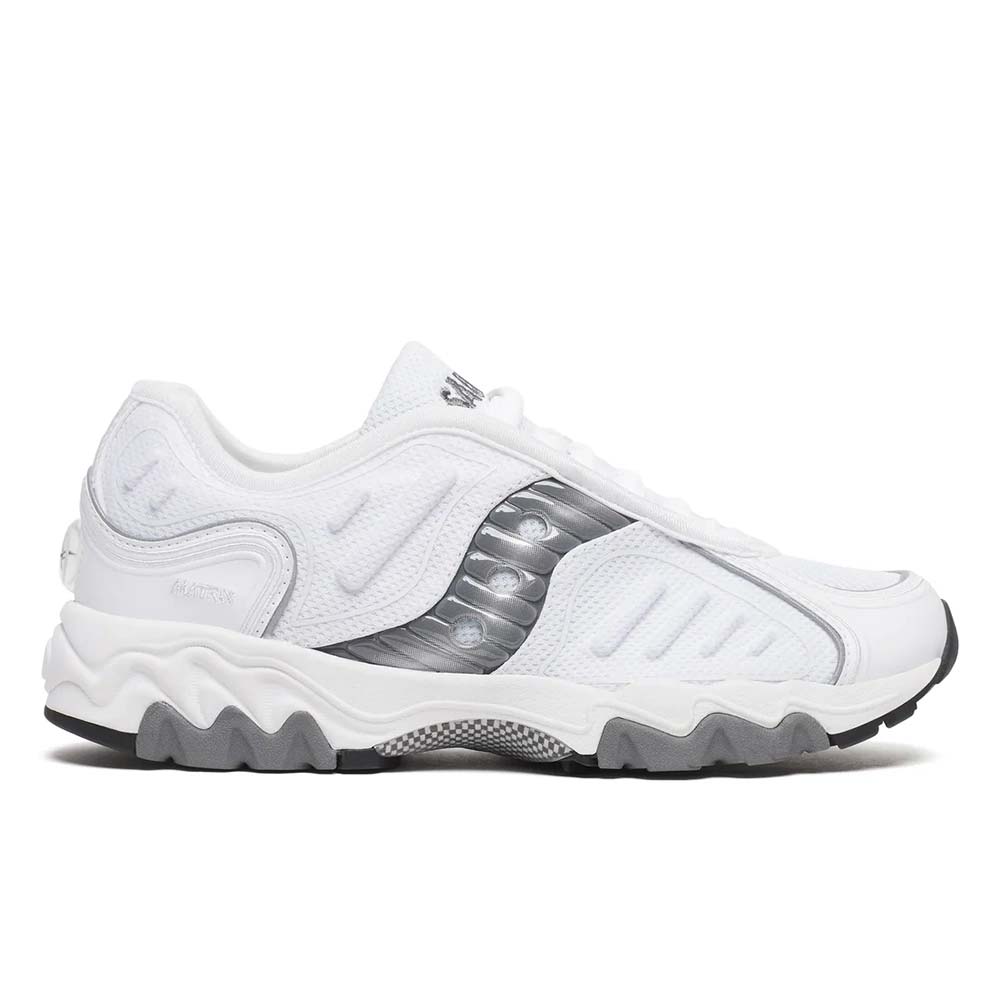 サッカニー マトリックス Saucony Matrix ホワイト／メタリック メンズ